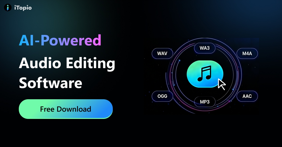 Software de editare audio all-in-one pentru PC și Mac (asistat de AI)